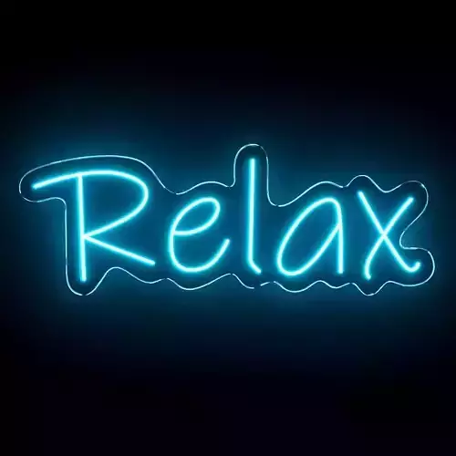 Relax Neon Sign