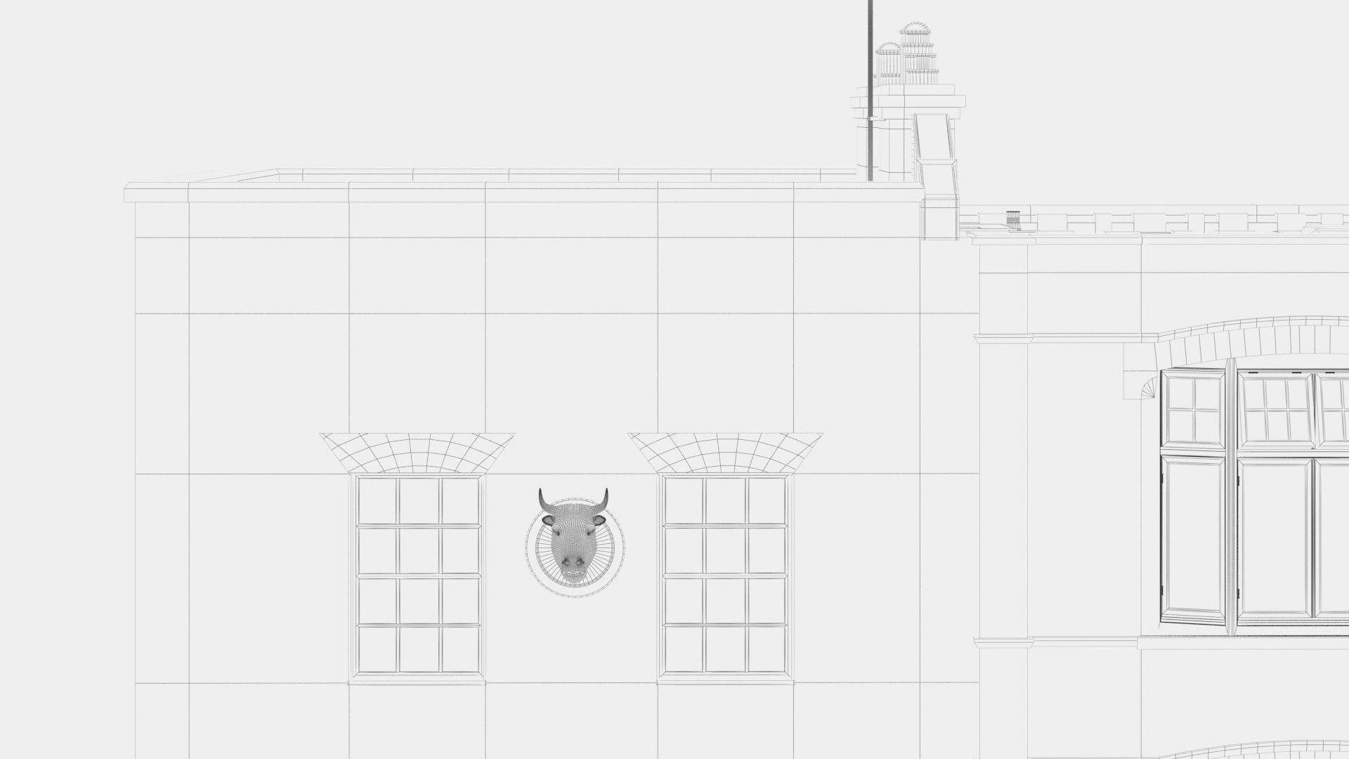 England building at old church str 44-46 London 3D model_16
