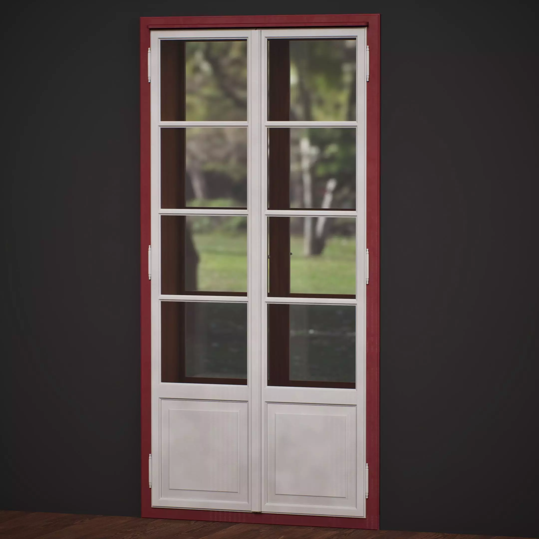 Balcony Door 6 3D model_0