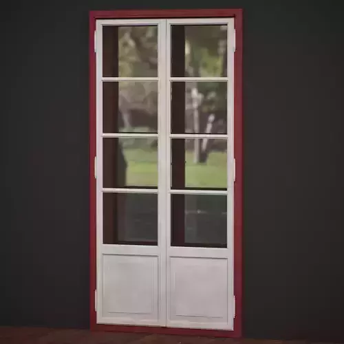 Balcony Door 6 3D model Balcony Door 6 3D model