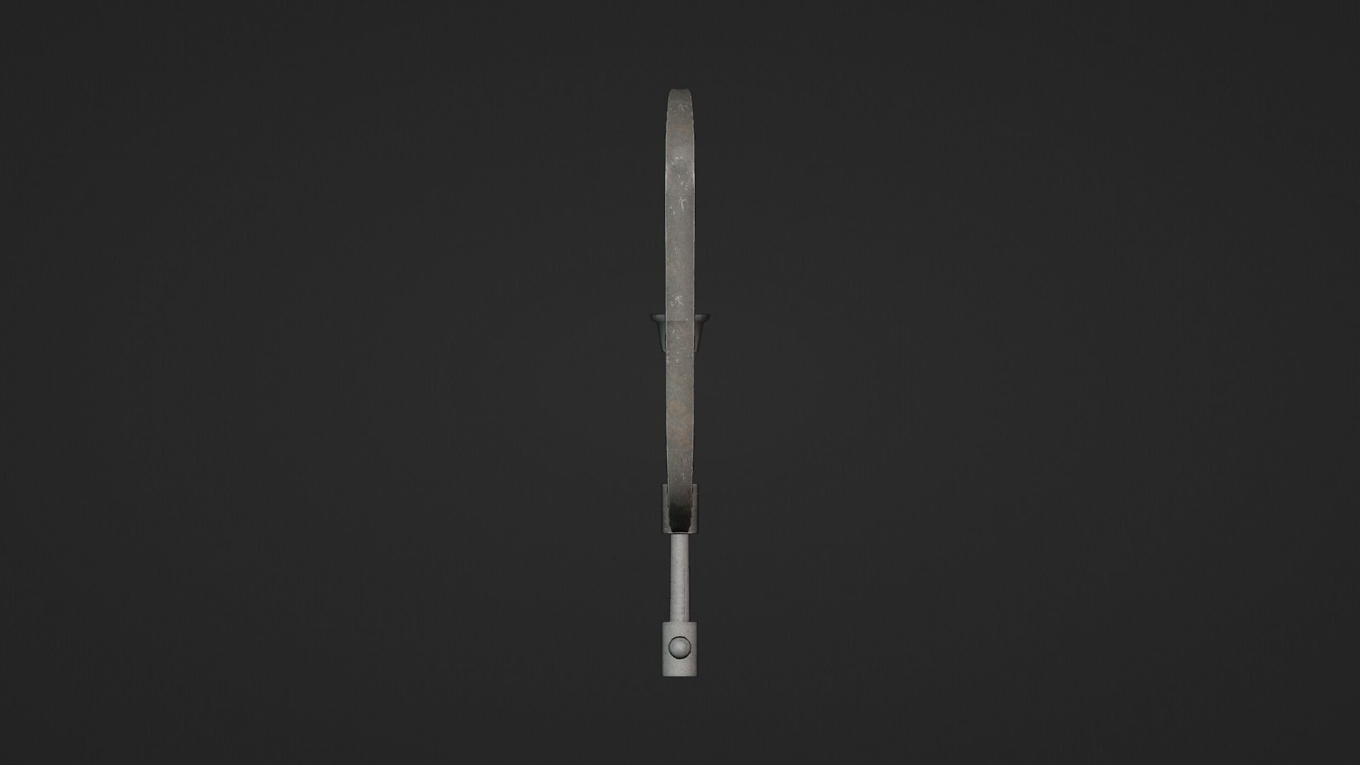 C-Clamp Metallic Clamp  Low-poly 3D model_17