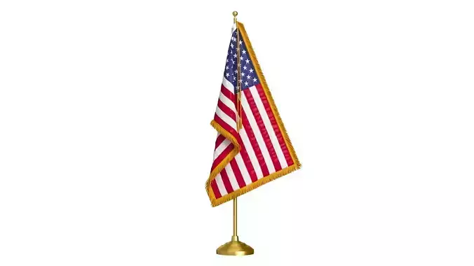 American Table Flag