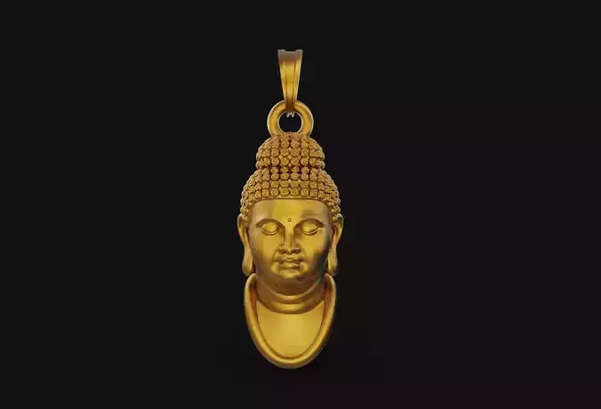 Buddha Pendant 20mm 3D print model