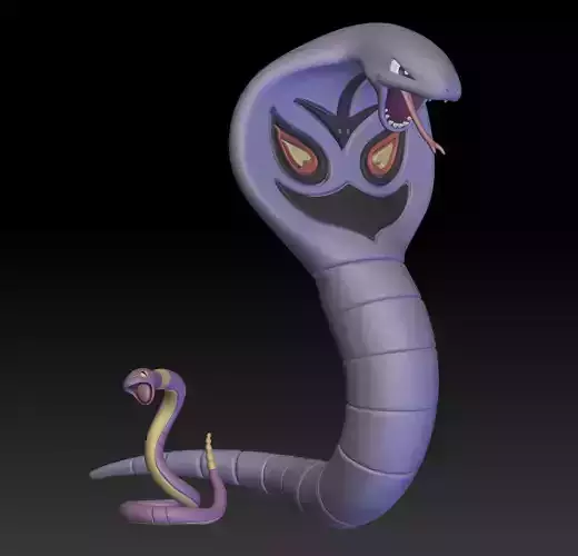 Pokemon Ekans Arbok 3D print model