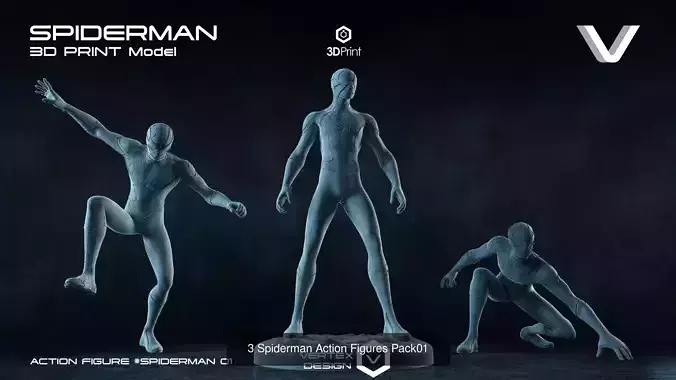 Spiderman Action Figures Collection
