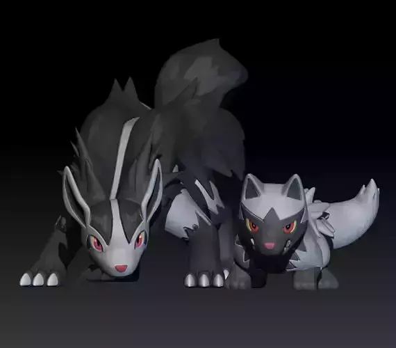 Pokemon Poochyena Mightyena