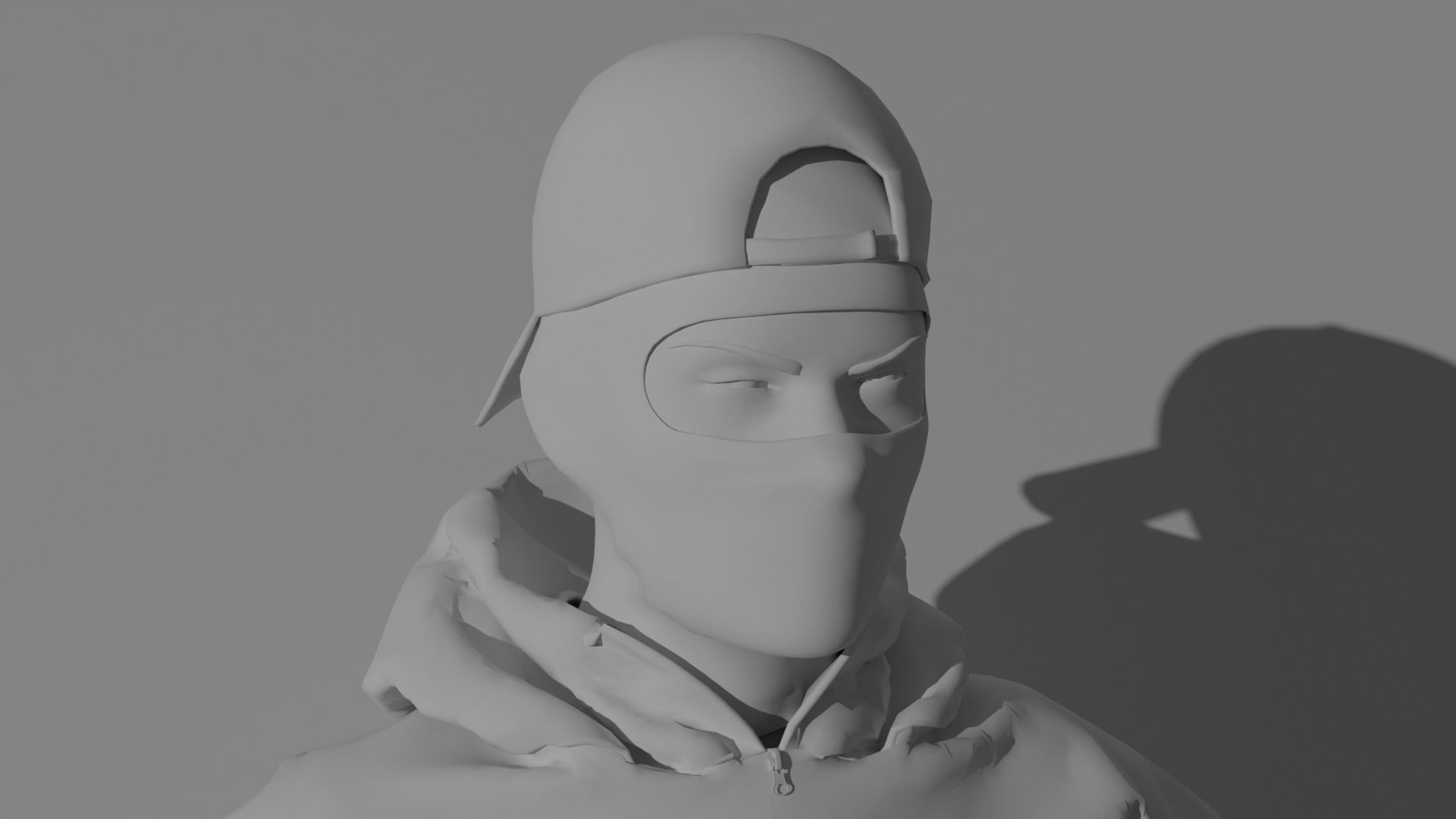 Gangmember  3D model_4
