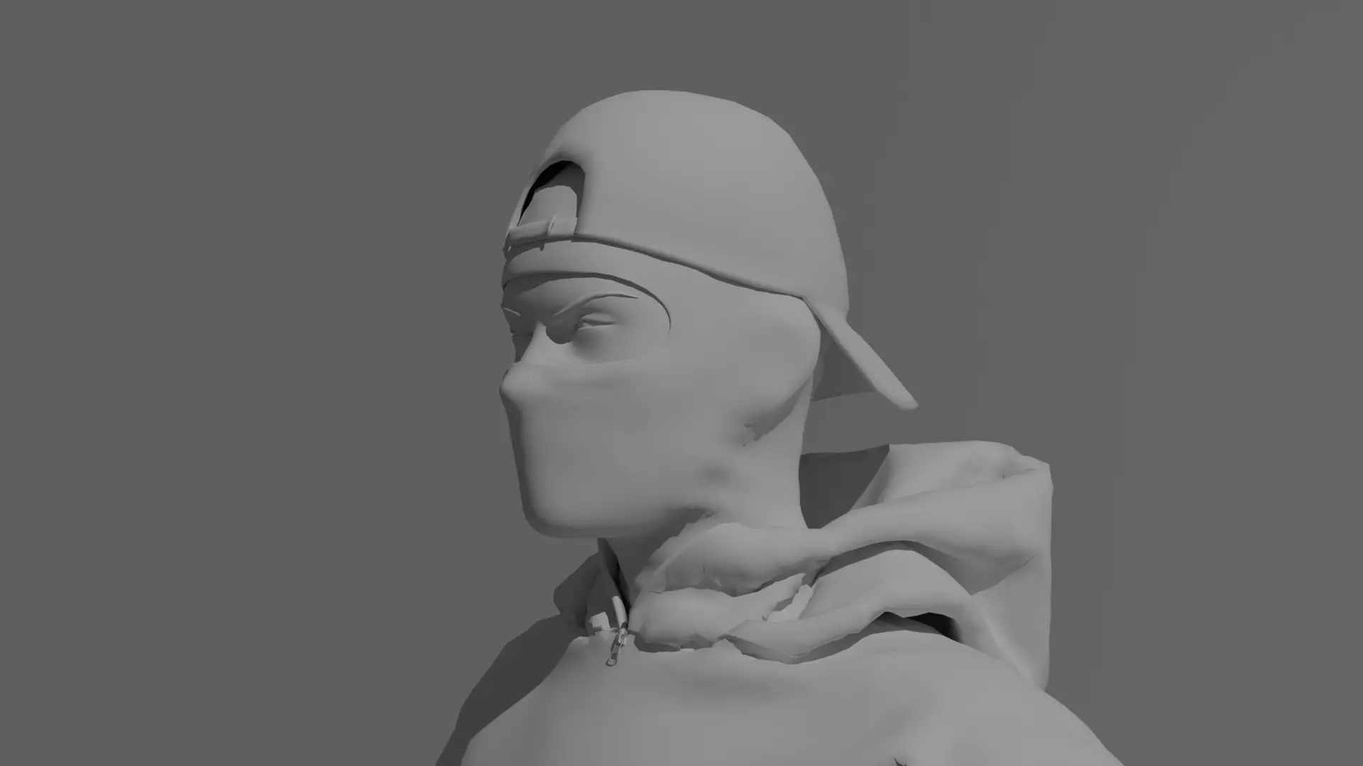 Gangmember  3D model_0