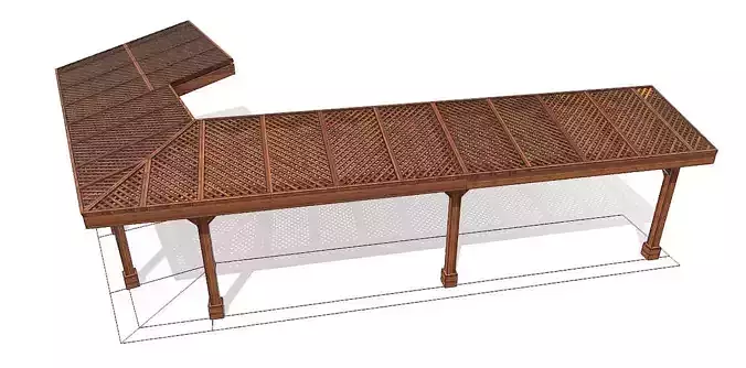 Custom Trellis Pergola