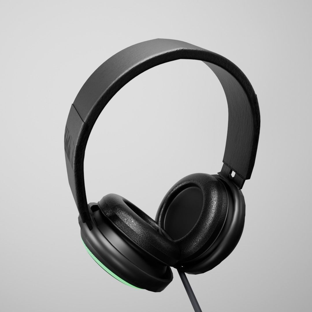 headphones 3D products 3D model_3