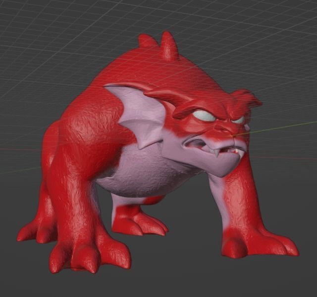 gargoyles bronx chomp demona clan 3D print model_1
