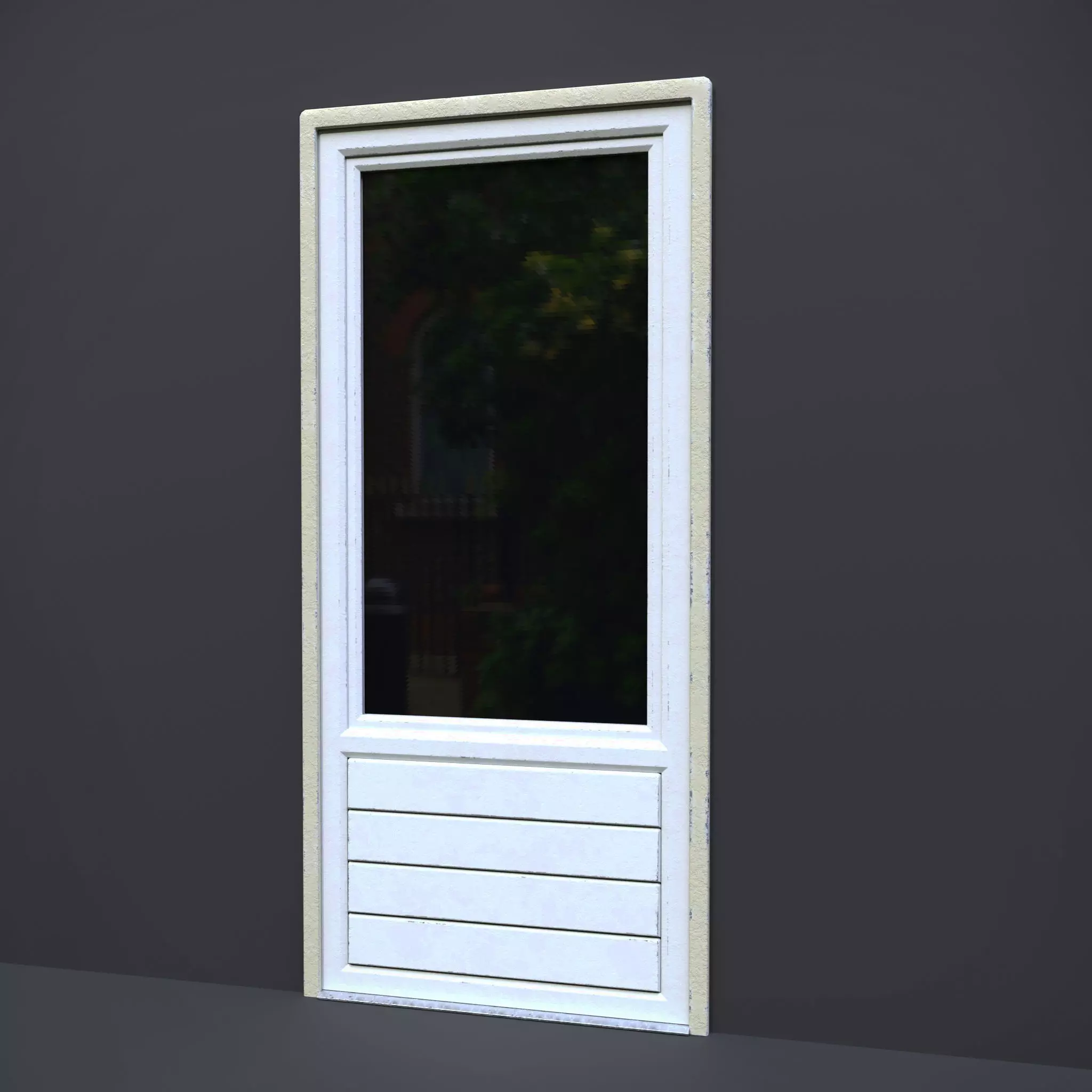 Balcony Door 3D model_0