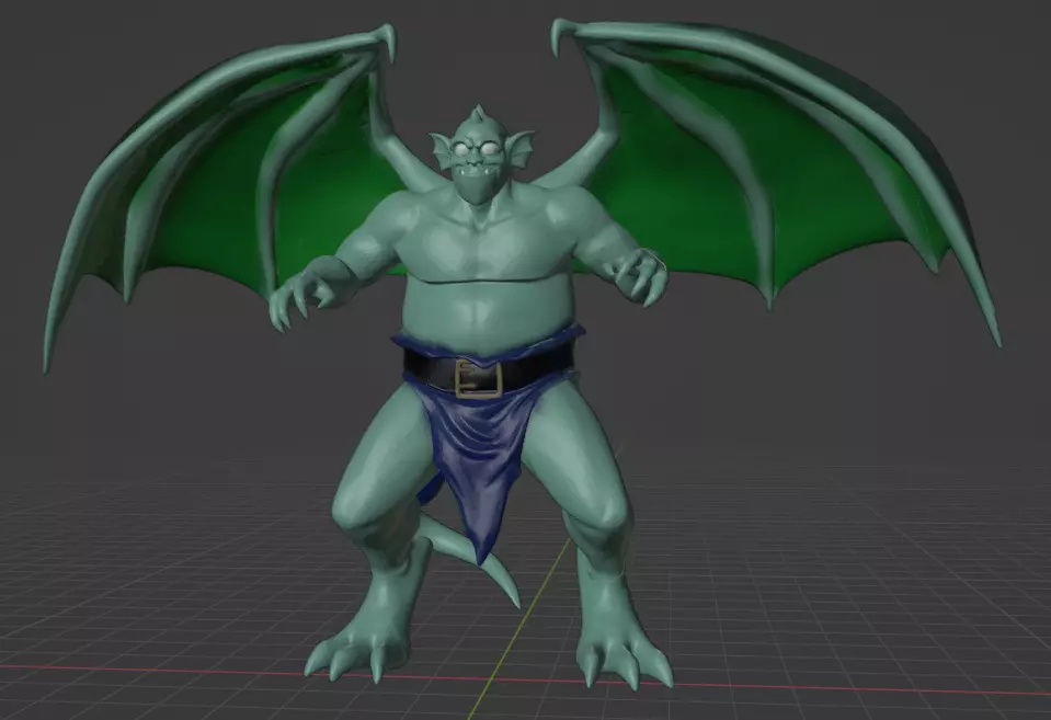 gargoyles brodway 3D print model_0