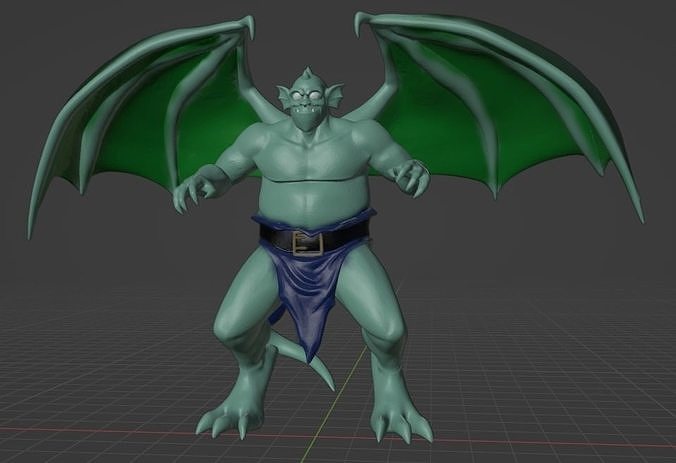 gargoyles brodway 3D print model