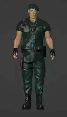 GUARDIA CIVIL  3D print model