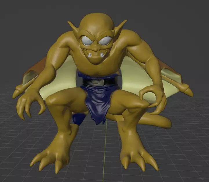 gargoyles lexington 3D print model_0