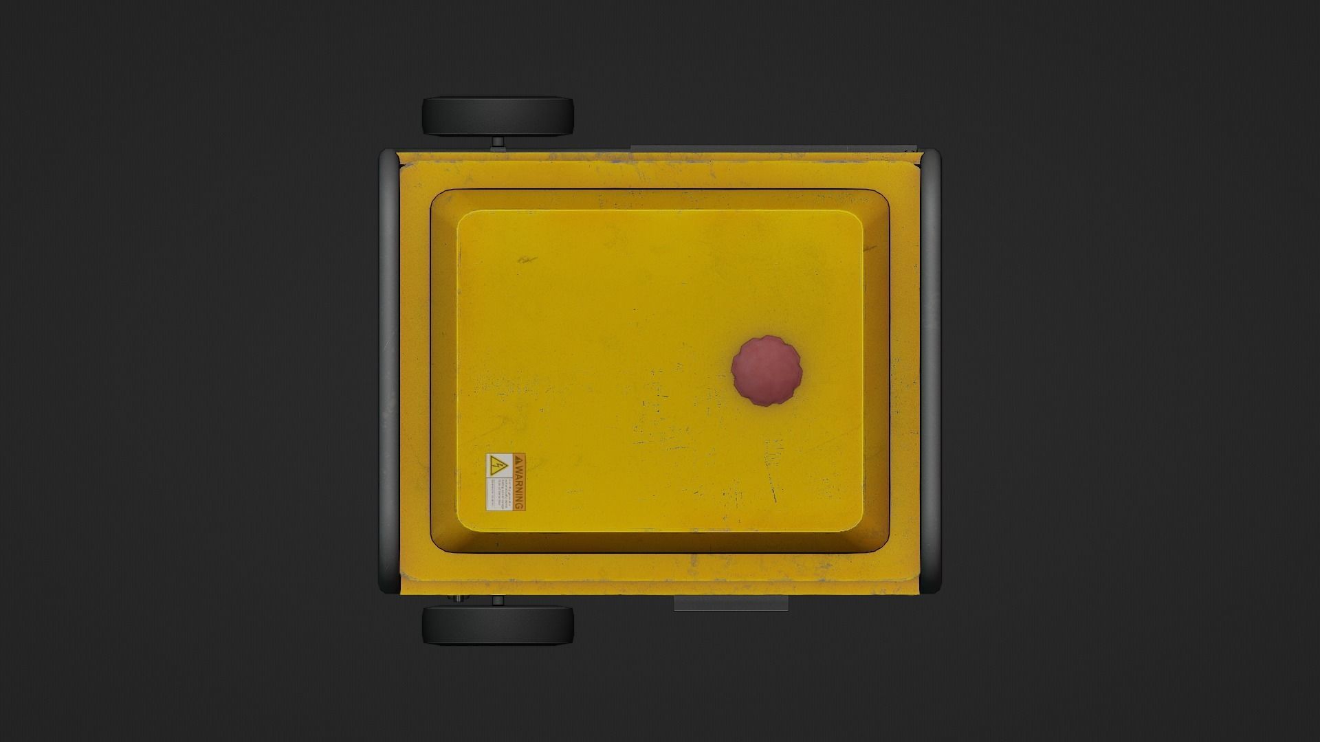 Electric Power Generator Low-poly 3D model_20