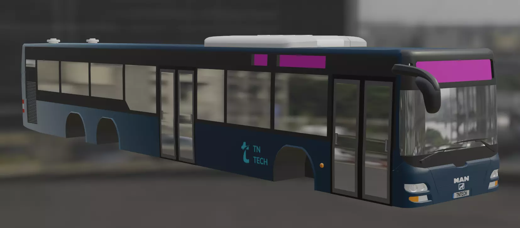 MAN Lions City 15m 3D model_0