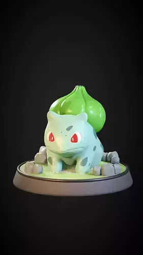 The Pokemon Essence Nomads Finely Detailed Bulbasaur