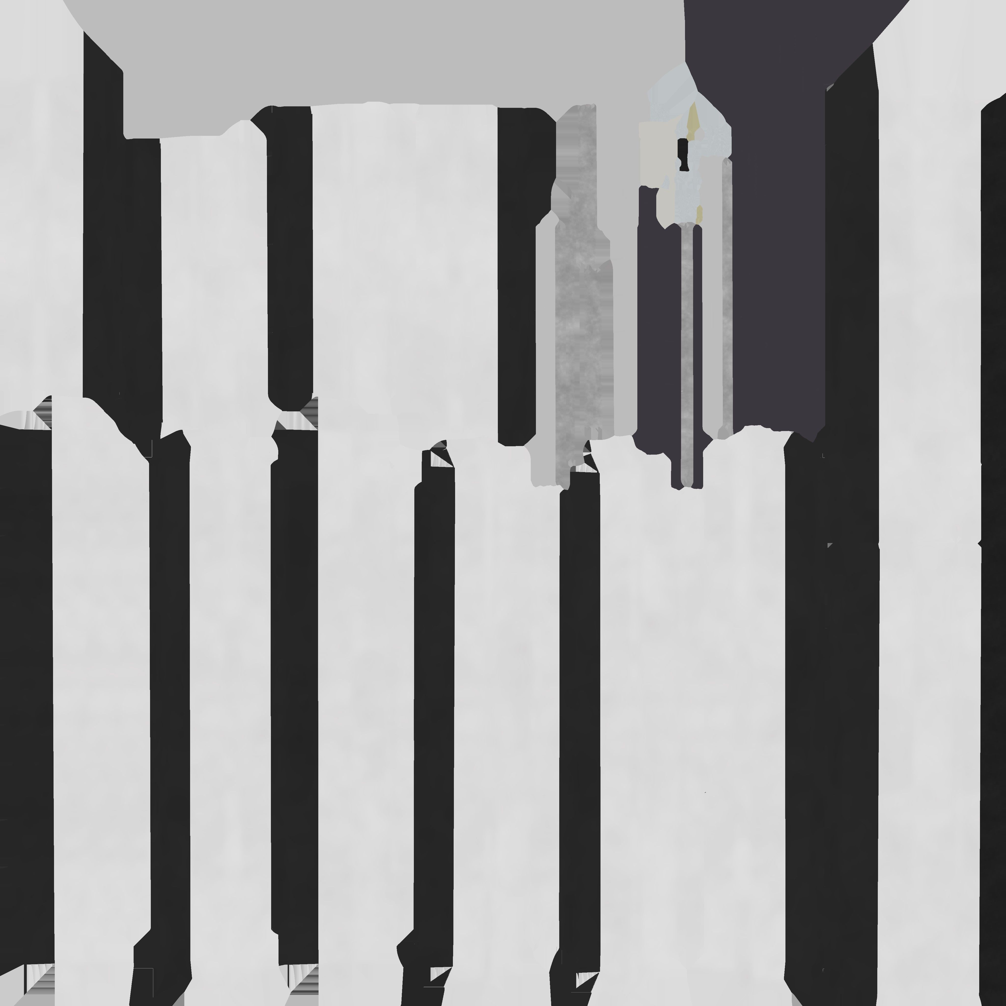 Modern Window 3D model_4