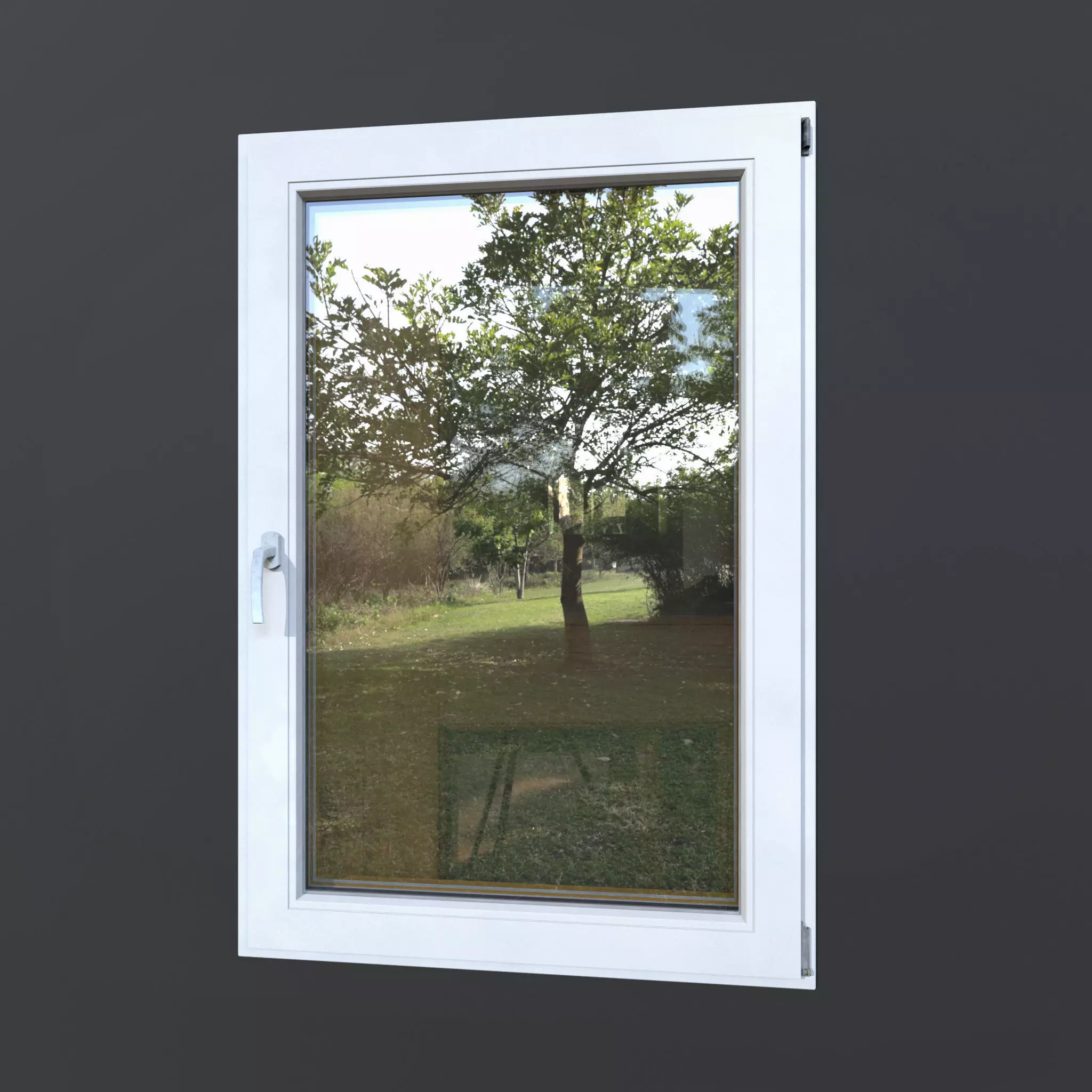 Modern Window 3D model_0