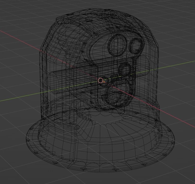 iron beam 3D model_2