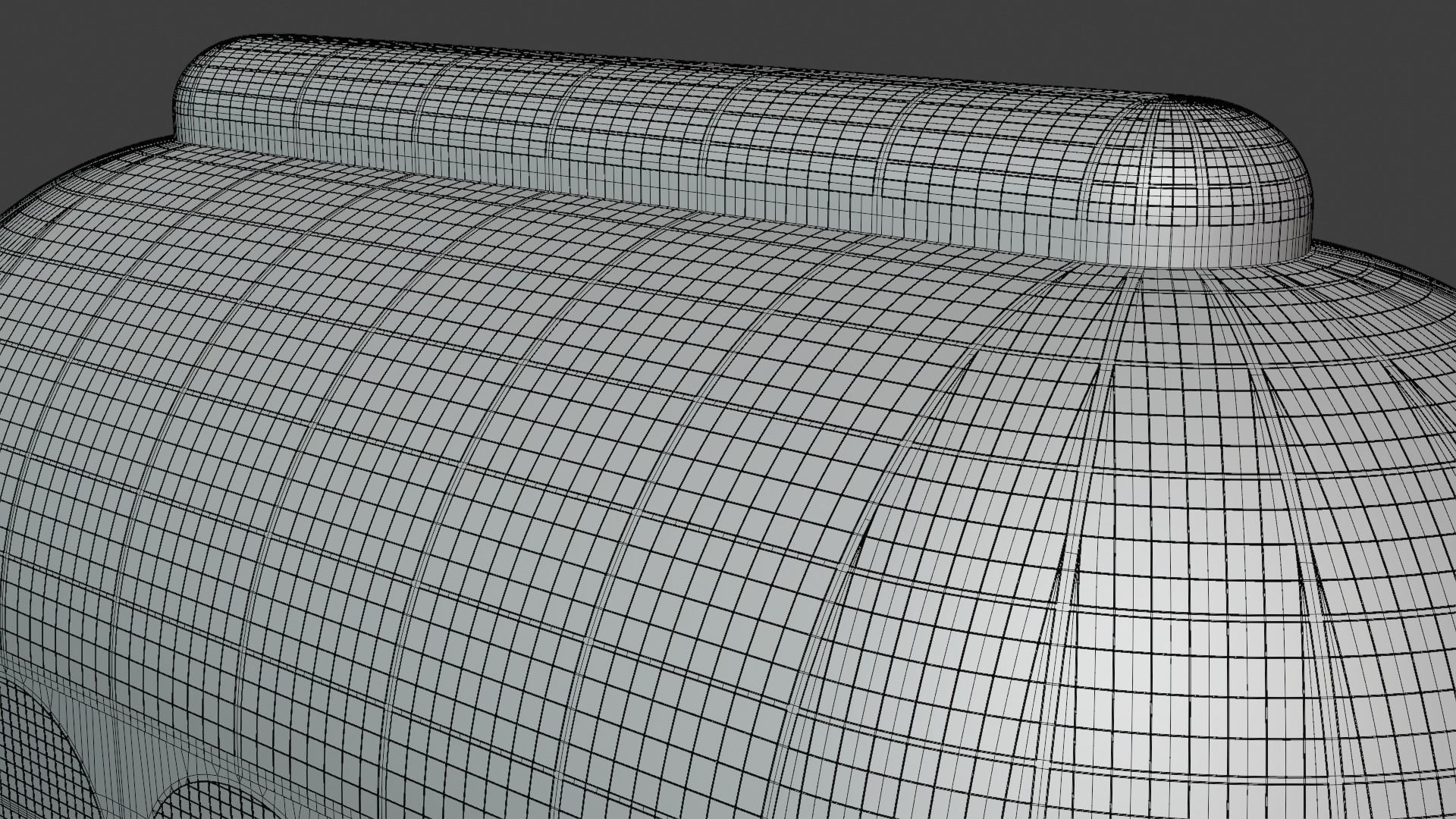 Pavilion glass building III 3D model_9