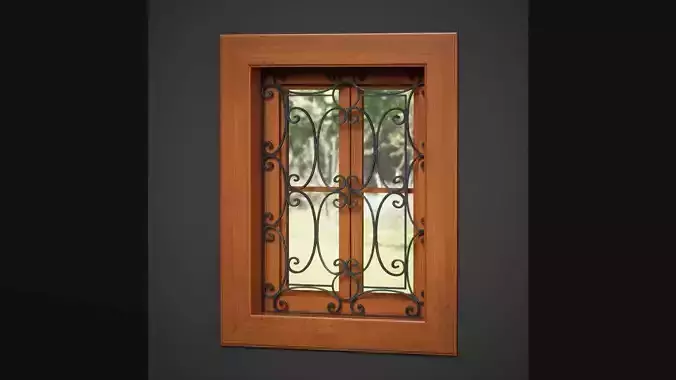 Wood Window 3