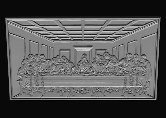Last Supper Bas-Relief 