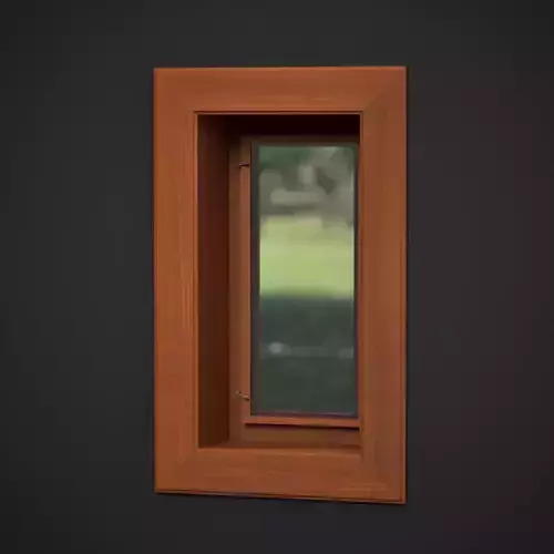 Small Wood Window