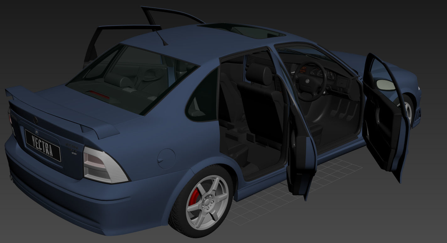 Vauxhall Vectra B GSI 3D model_14