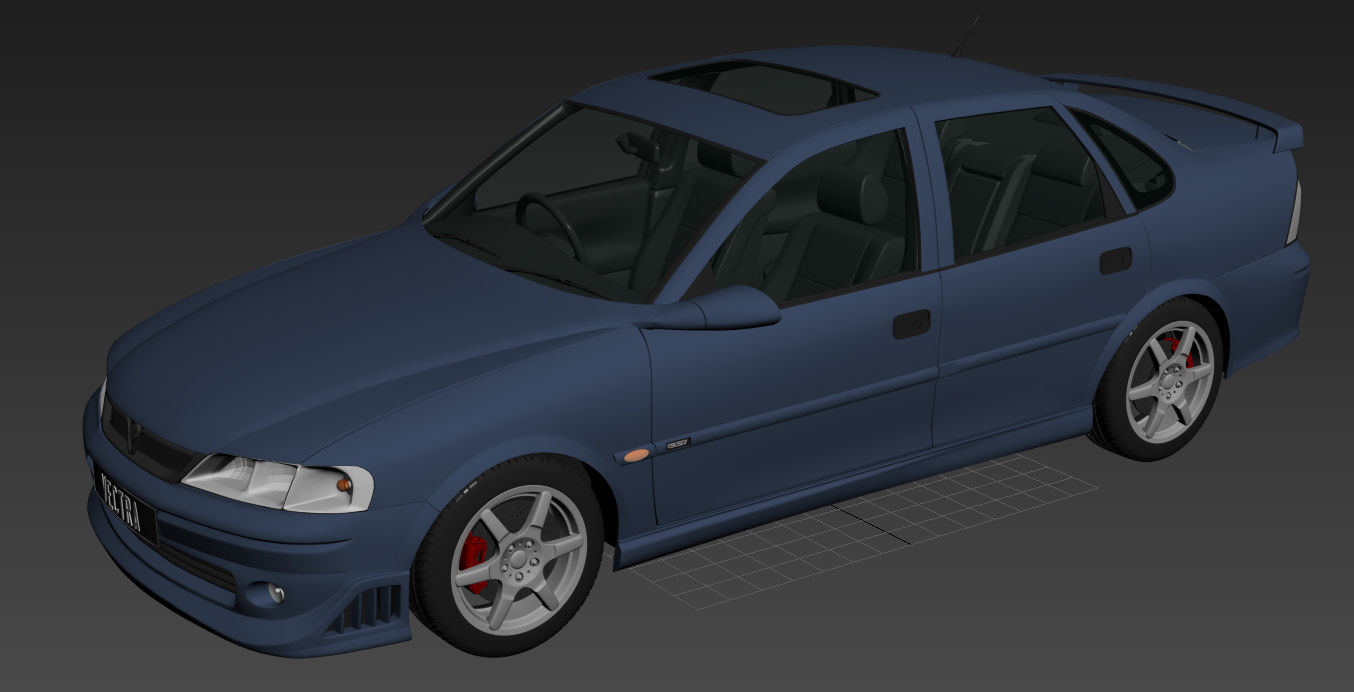 Vauxhall Vectra B GSI 3D model_13