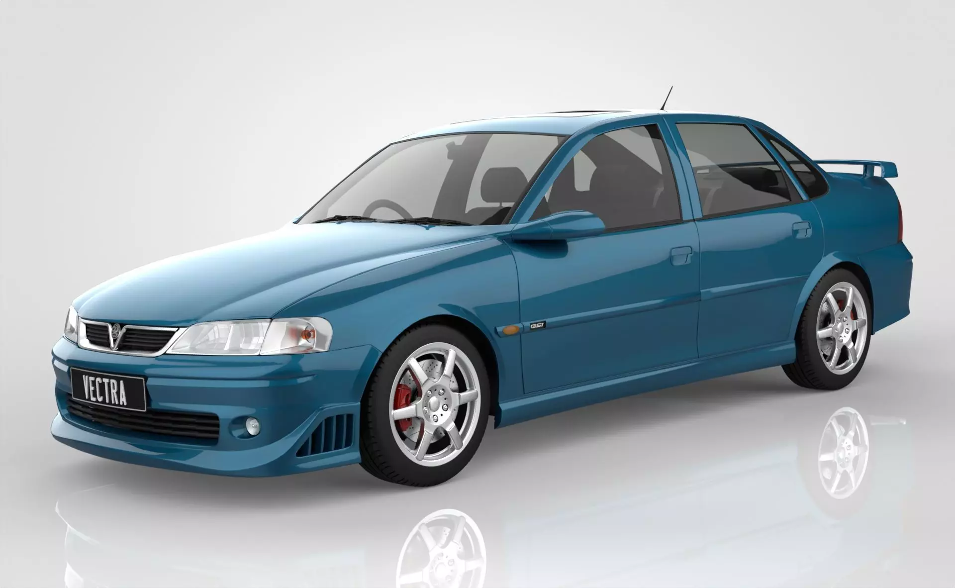 Vauxhall Vectra B GSI 3D model_0