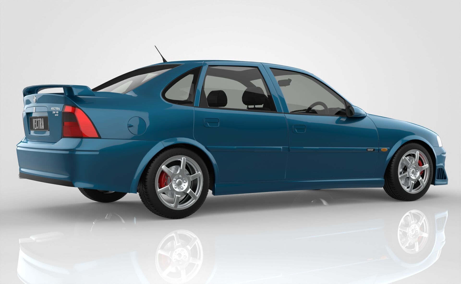 Vauxhall Vectra B GSI 3D model_6