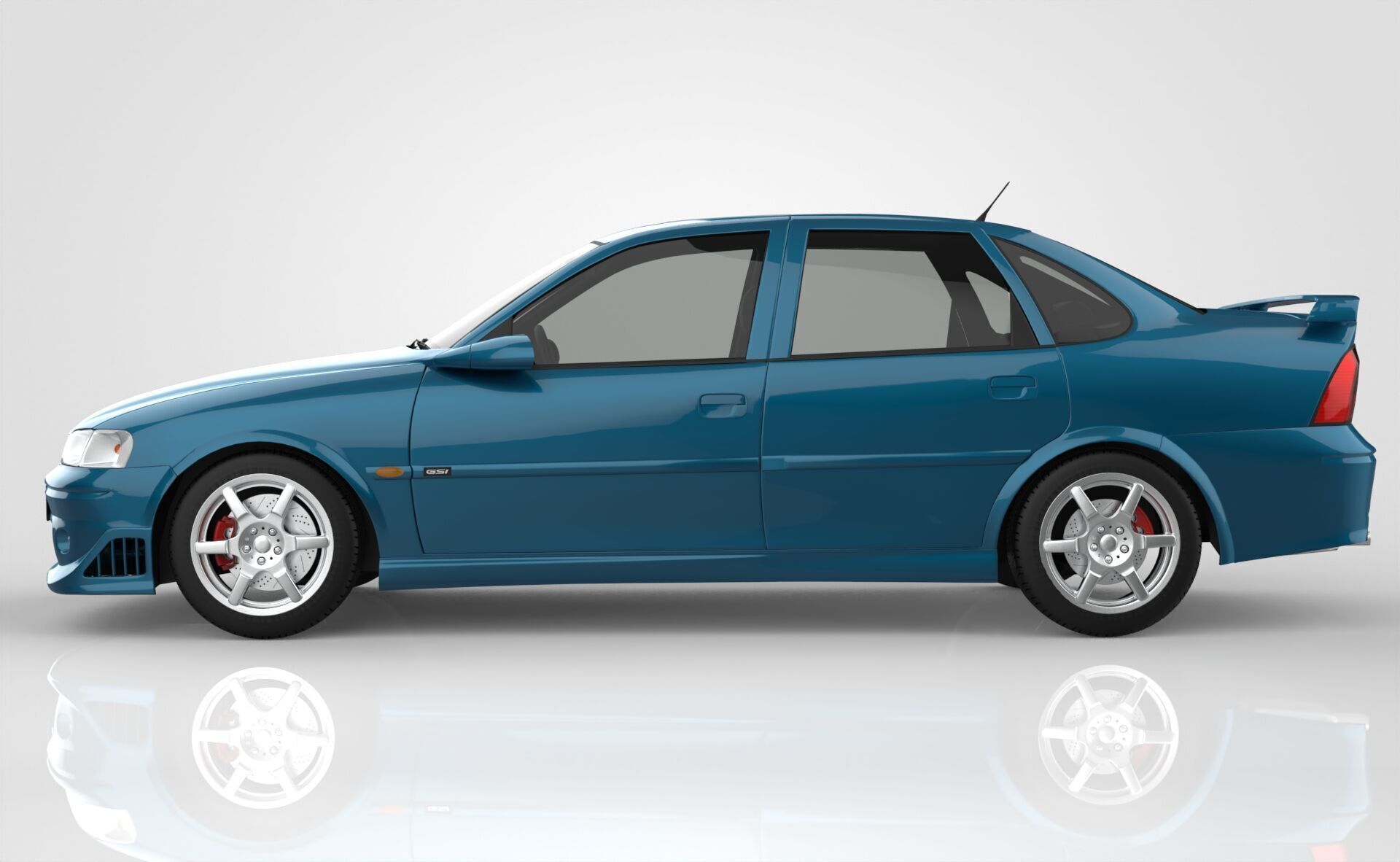 Vauxhall Vectra B GSI 3D model_1