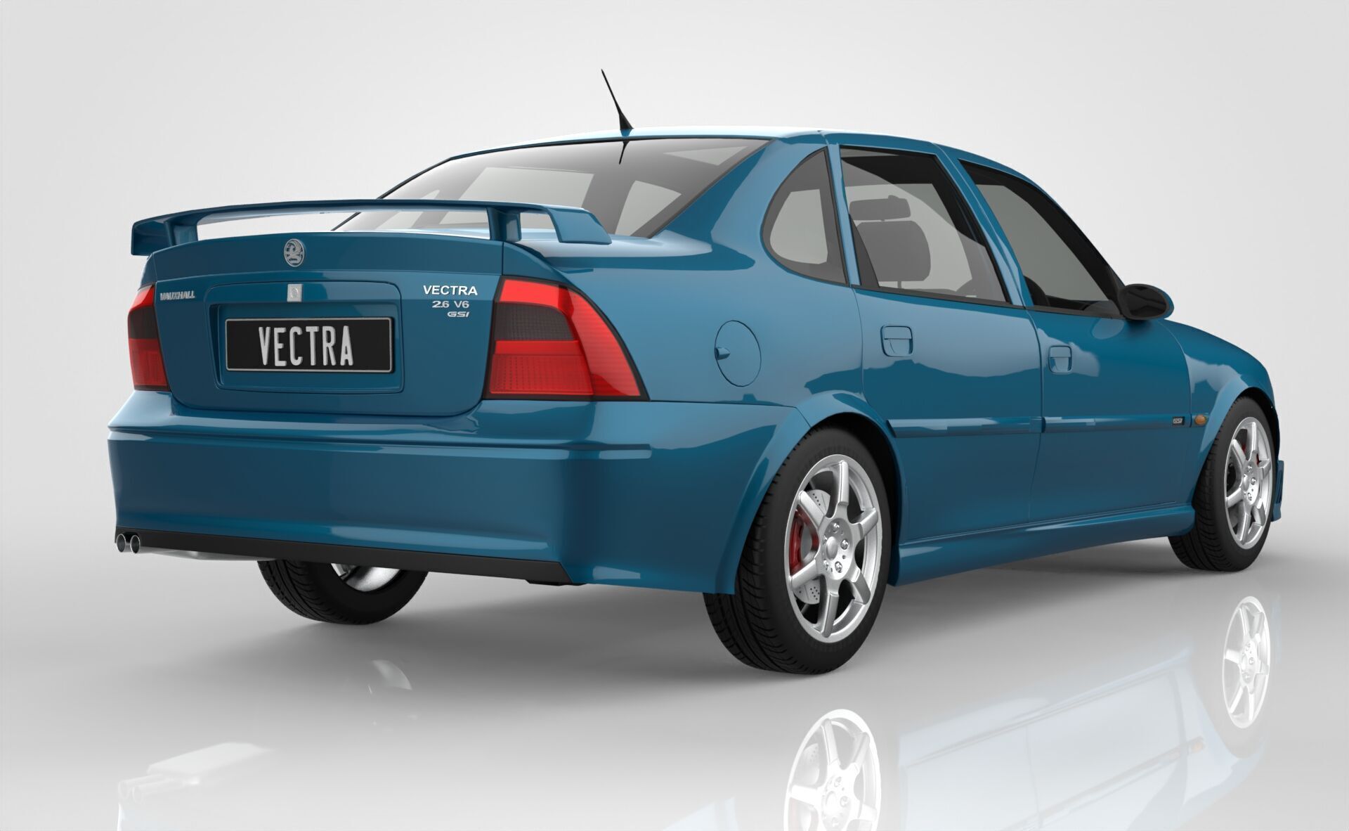 Vauxhall Vectra B GSI 3D model_5