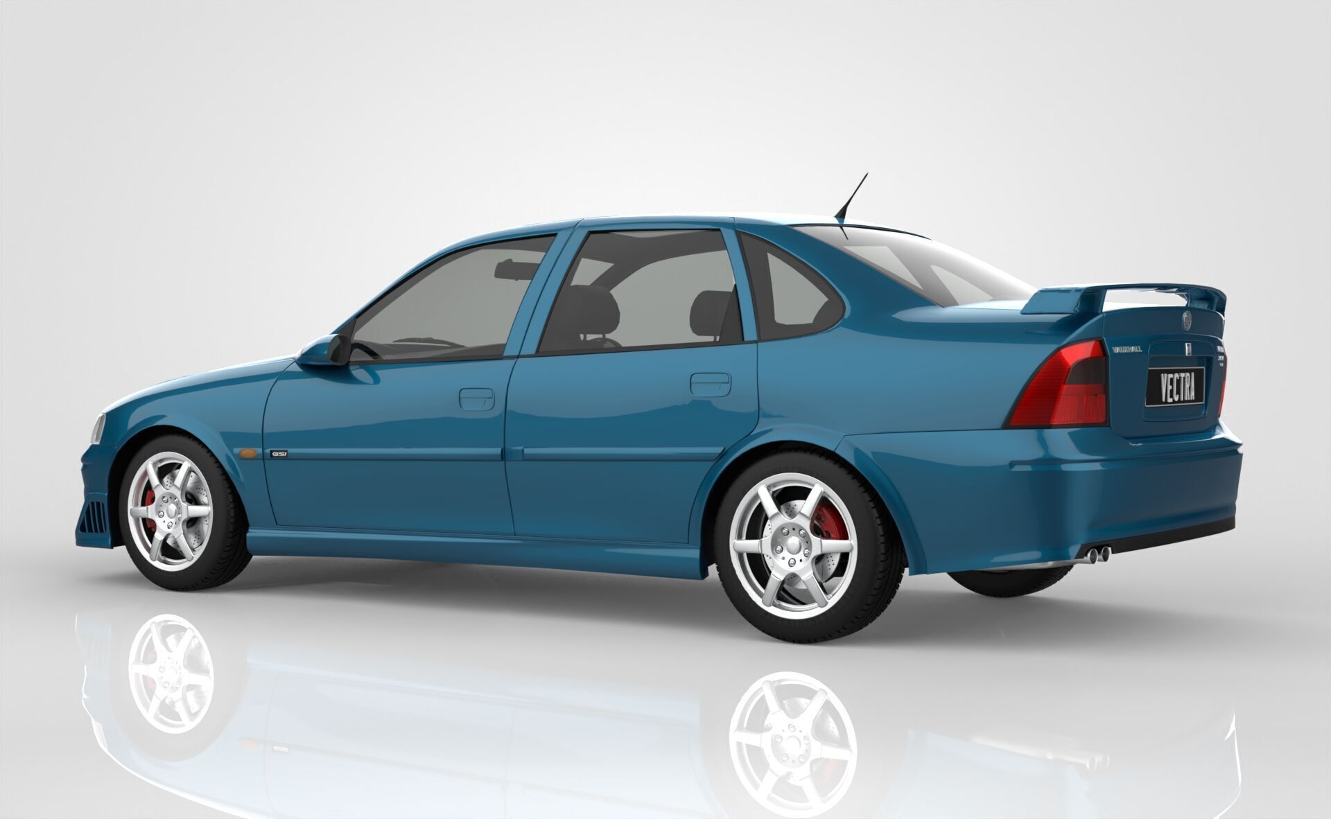 Vauxhall Vectra B GSI 3D model_2