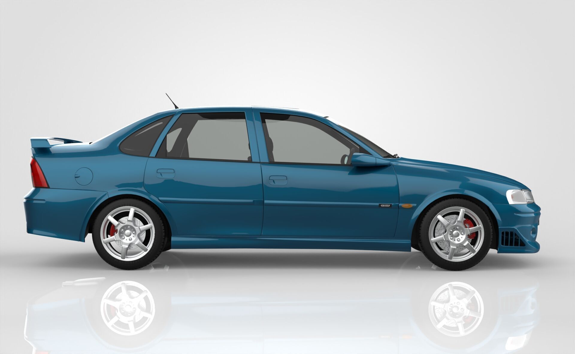 Vauxhall Vectra B GSI 3D model_7