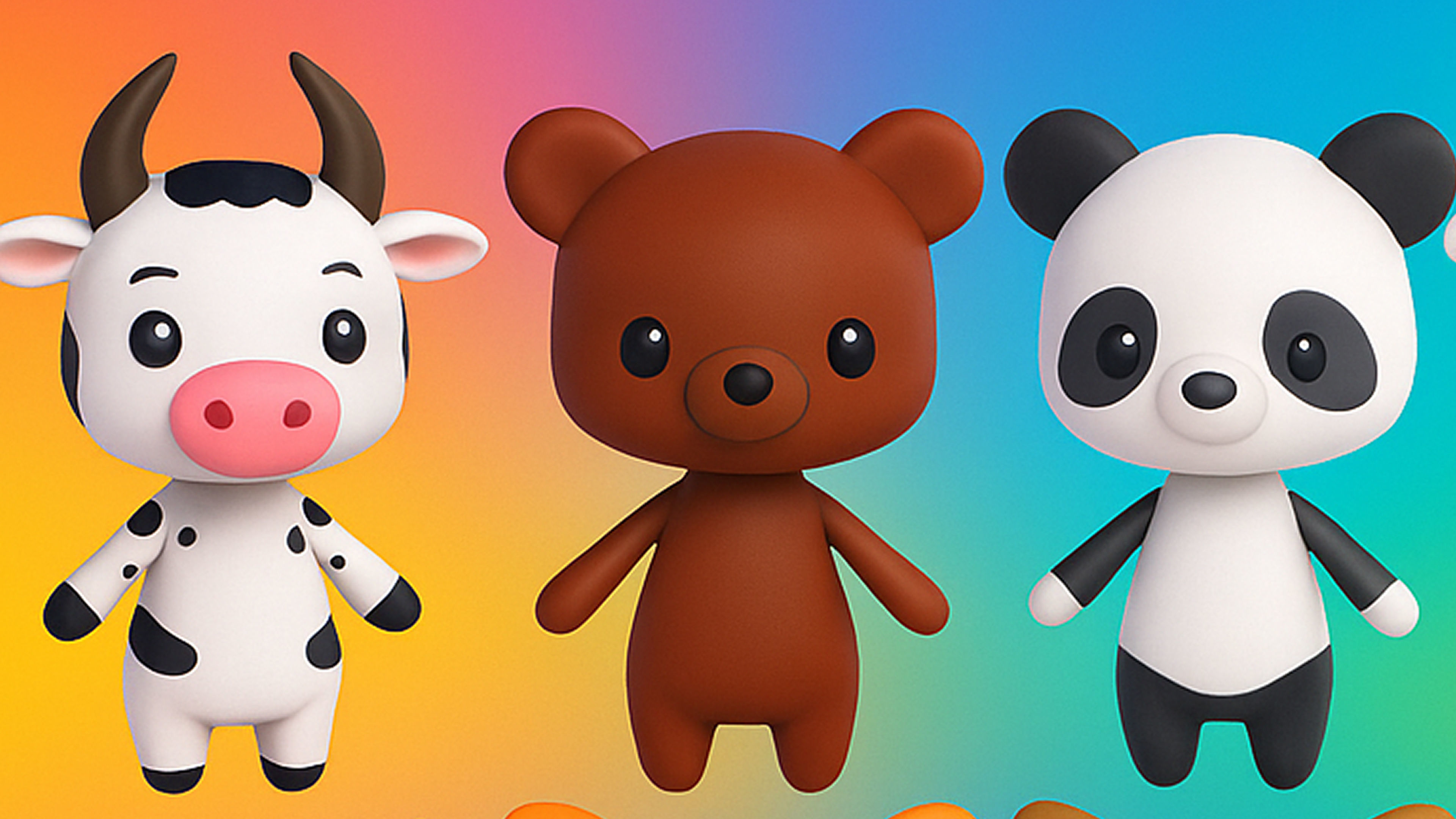 Animal collection cute pack 1 _4