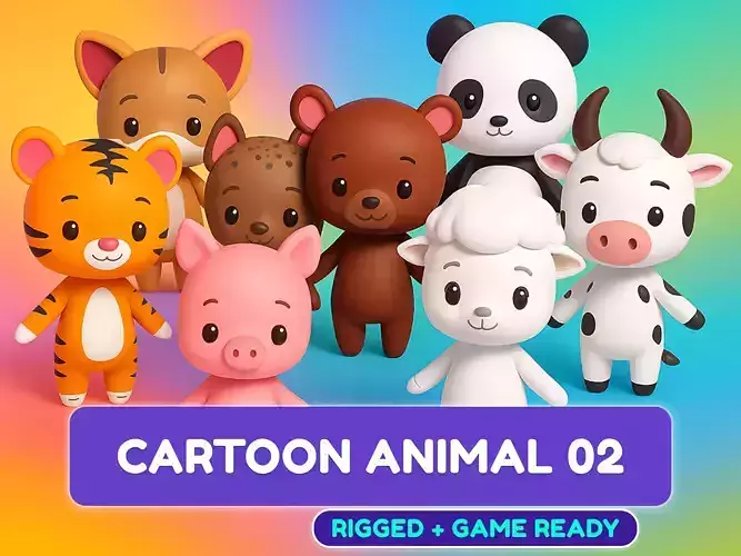 Animal collection cute pack 1 