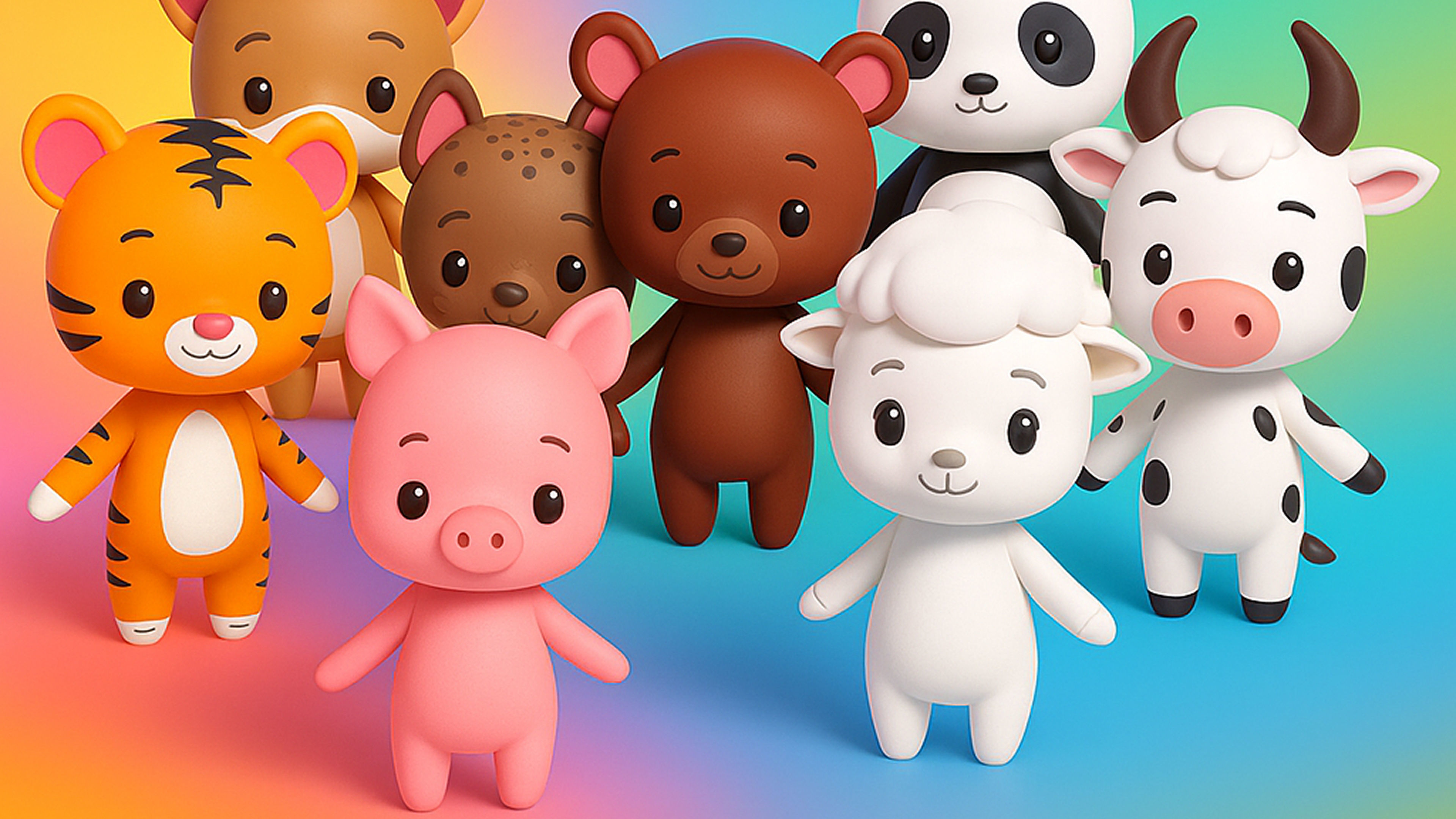 Animal collection cute pack 1 _3