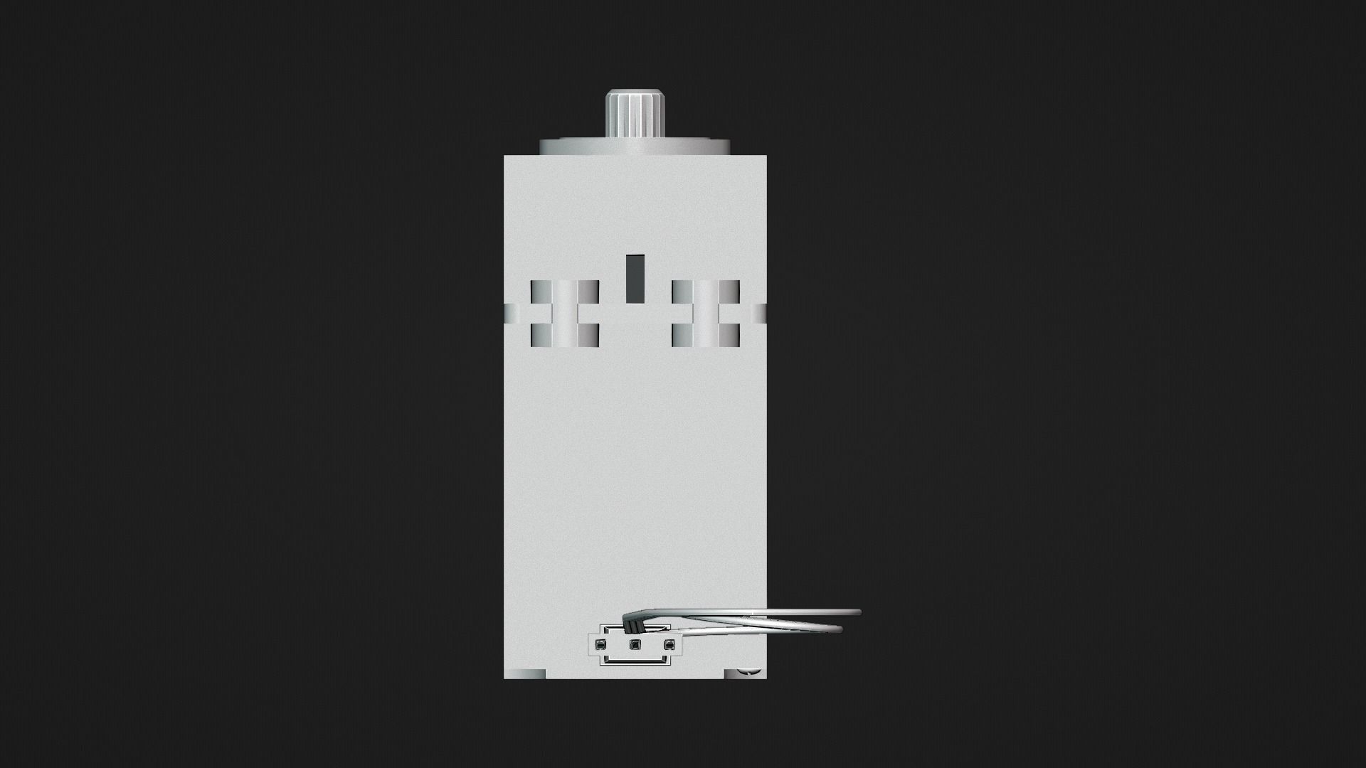 Servo Motor Low-poly 3D model_17