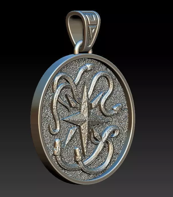 Pendant 3D print model_0