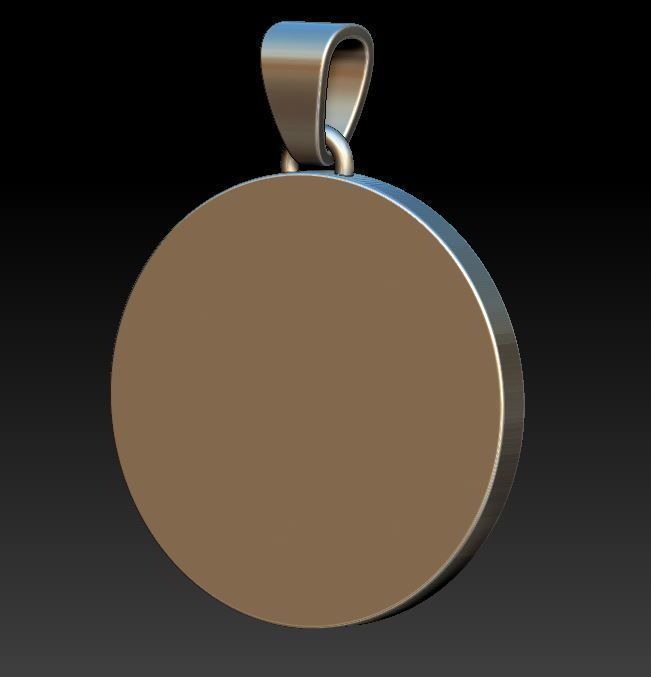 Pendant 3D print model_3