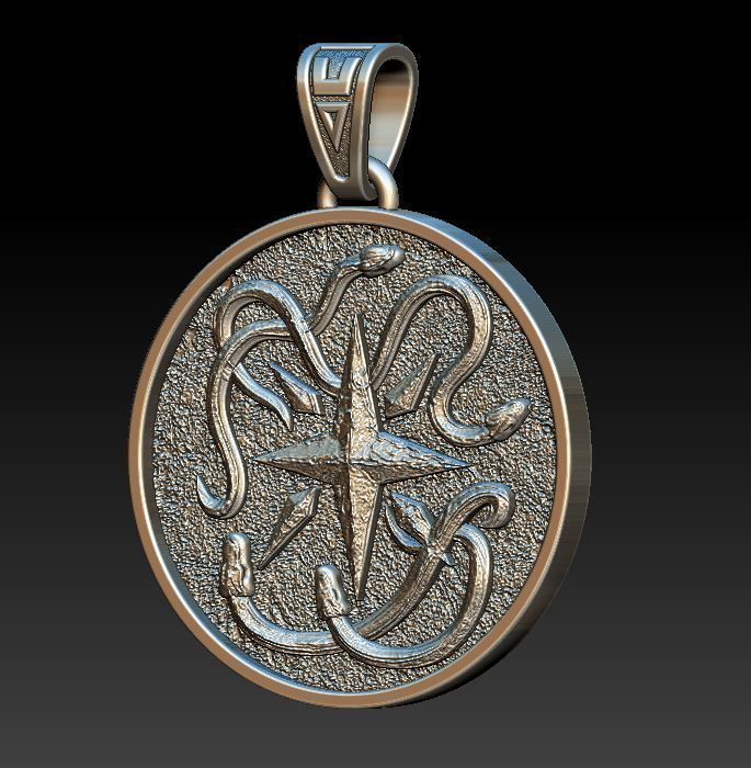 Pendant 3D print model_2