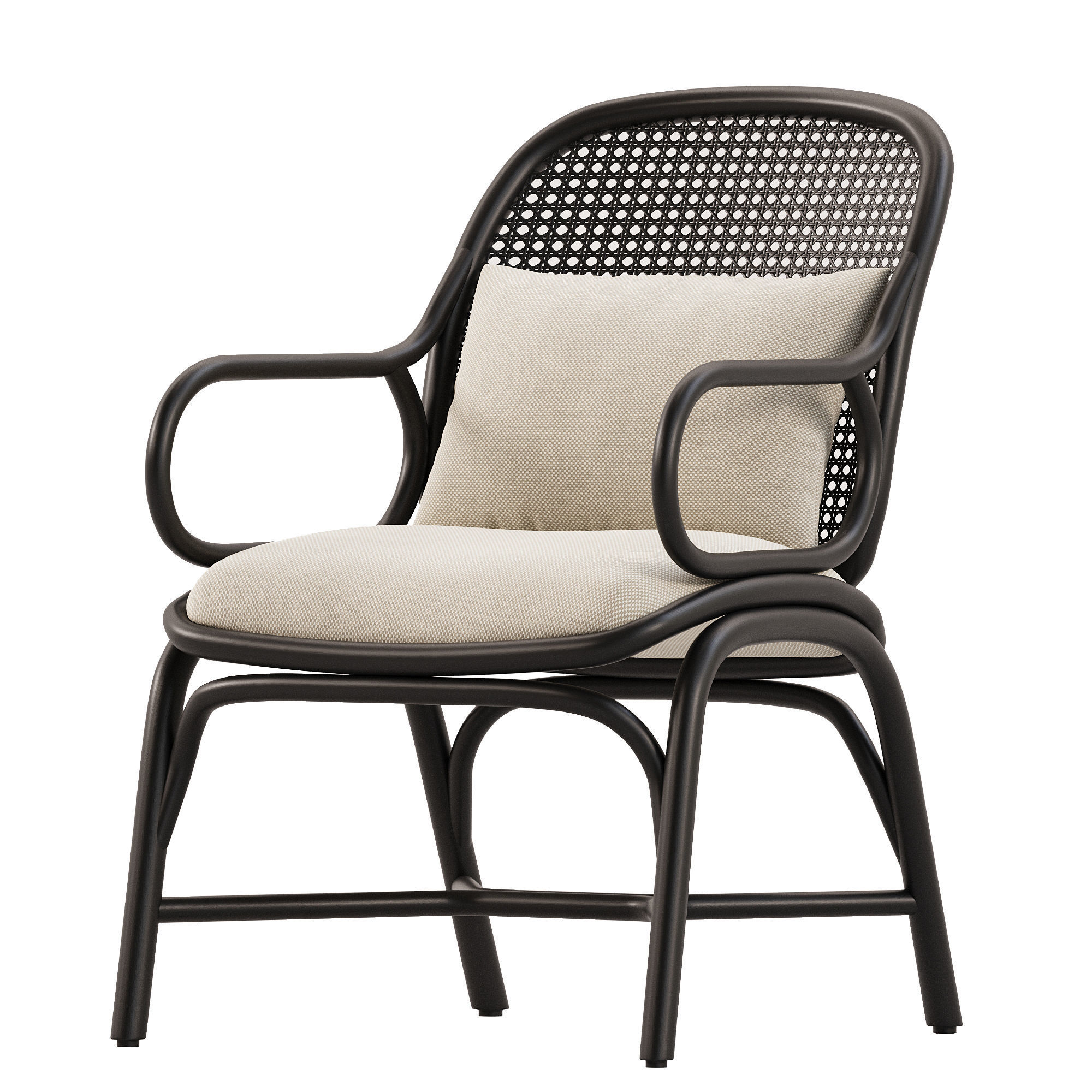 FRAMES LOUNGE CHAIR 3D model_2