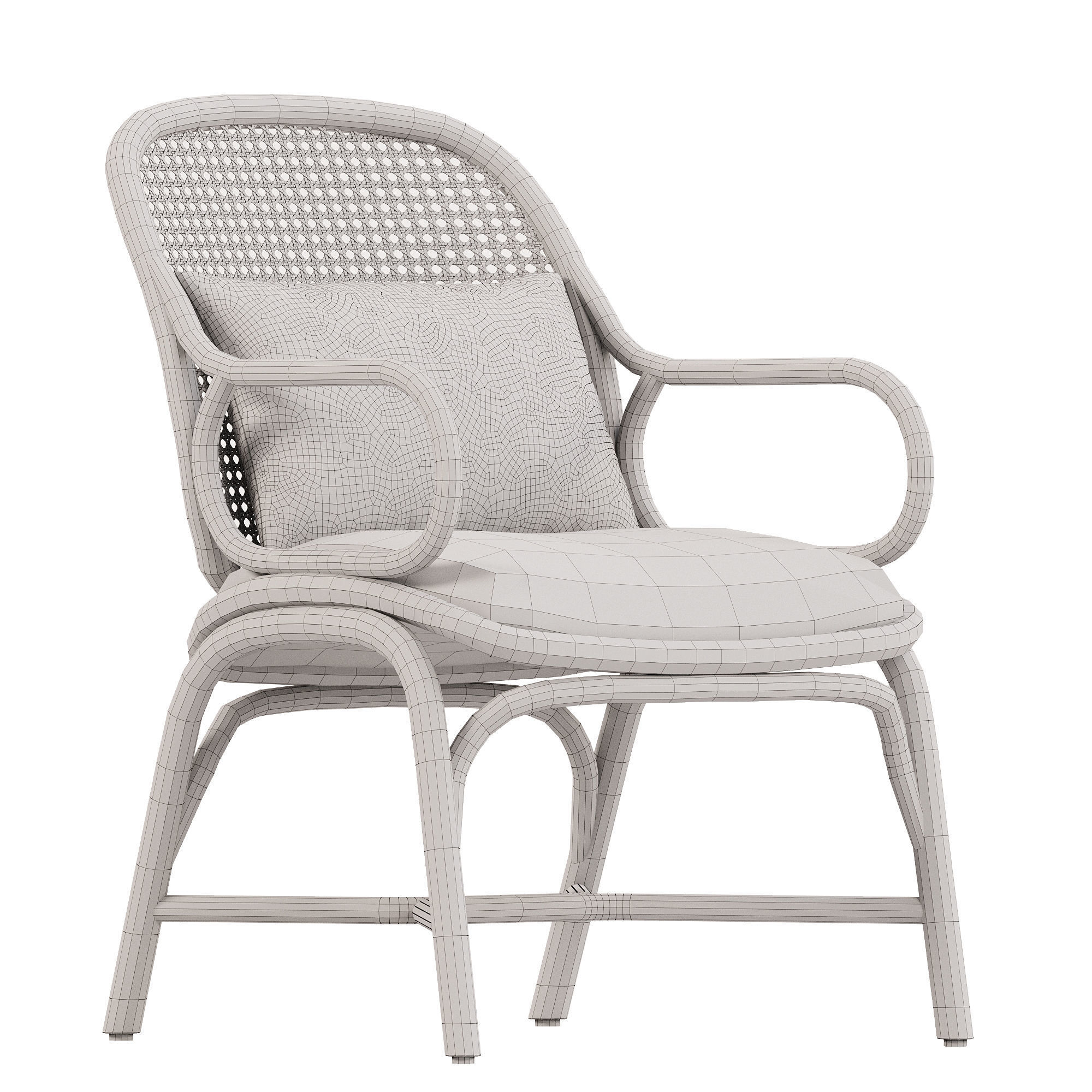FRAMES LOUNGE CHAIR 3D model_3