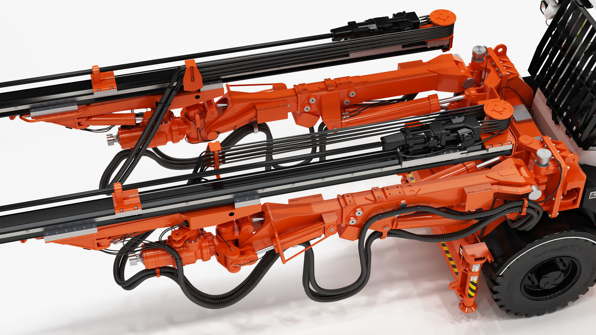 Underground Mining Machines Sandvic 3D model_25