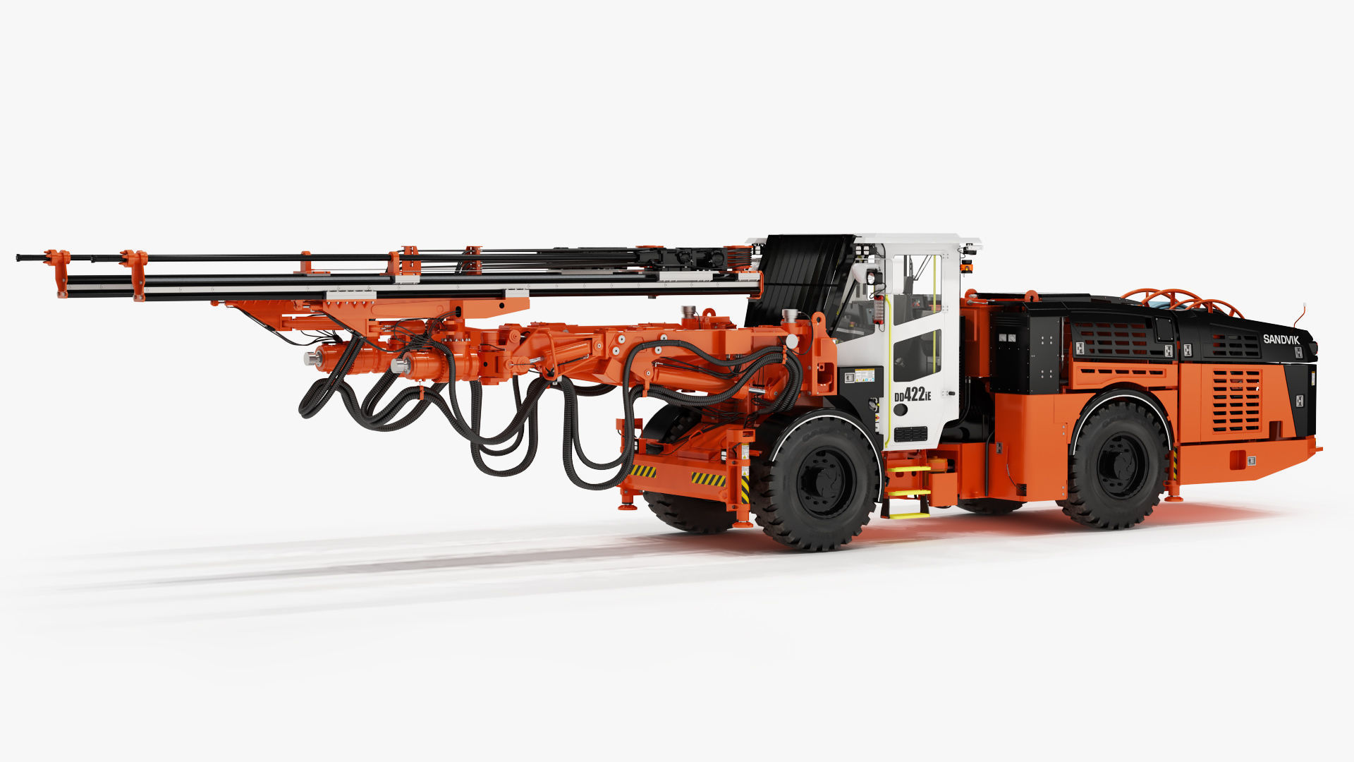 Underground Mining Machines Sandvic 3D model_5