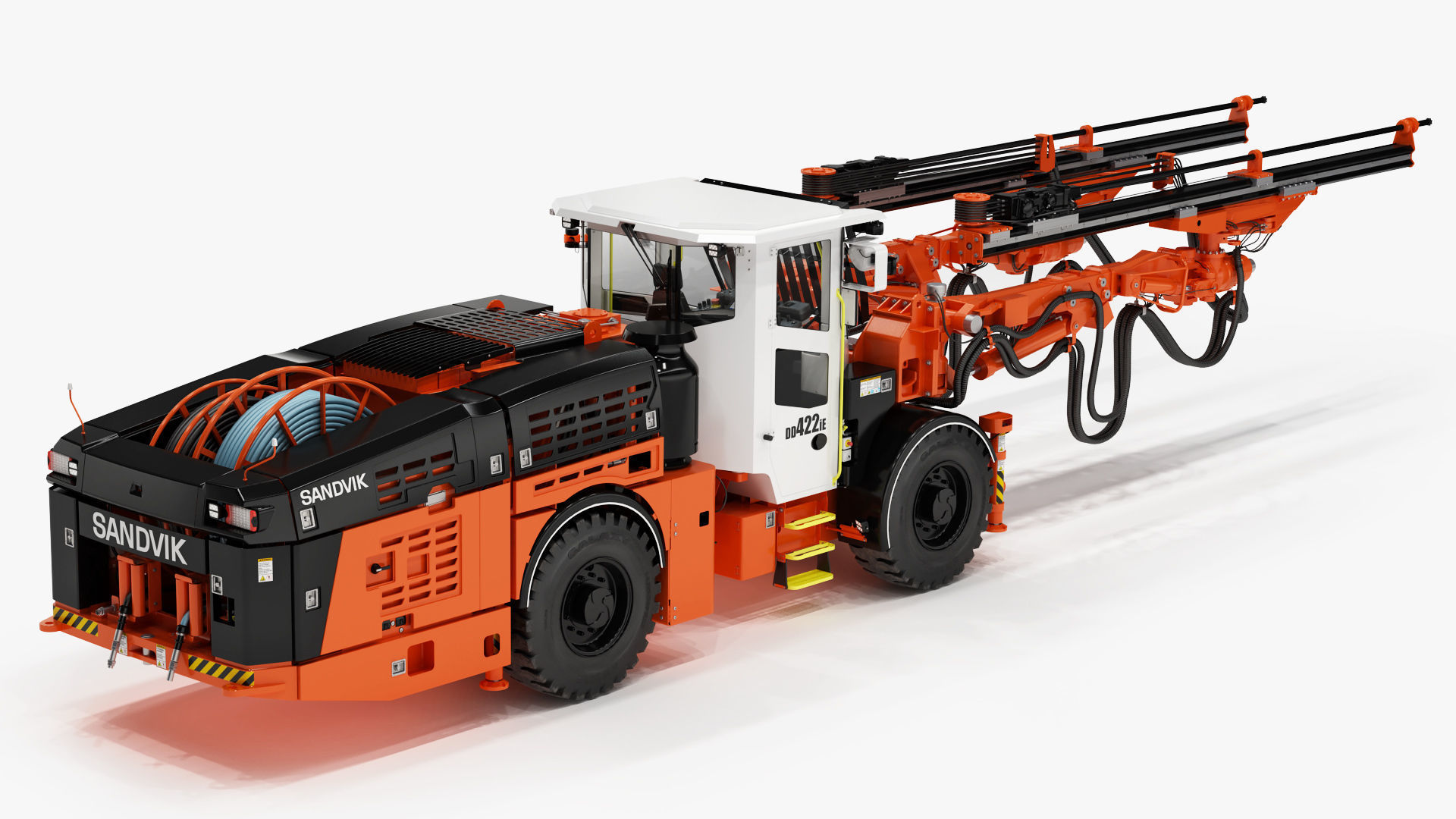 Underground Mining Machines Sandvic 3D model_10